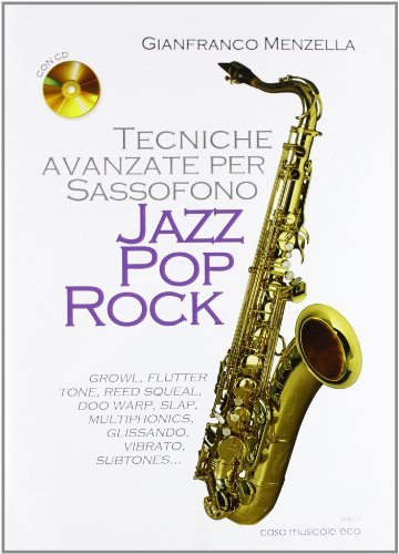 Tecniche sax jazz di Gianfranco Menzella edito da Casa Musicale Eco