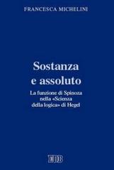 Sostanza e assoluto. La funzione di Spinoza nella «Scienza della logica» di Hegel di Francesca Michelini edito da EDB