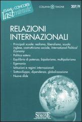 Relazioni internazionali edito da Edizioni Giuridiche Simone