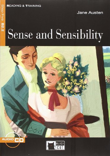 Sense and sensibility. Con CD Audio di Jane Austen edito da Black Cat-Cideb