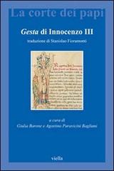 Gesta di Innocenzo III edito da Viella