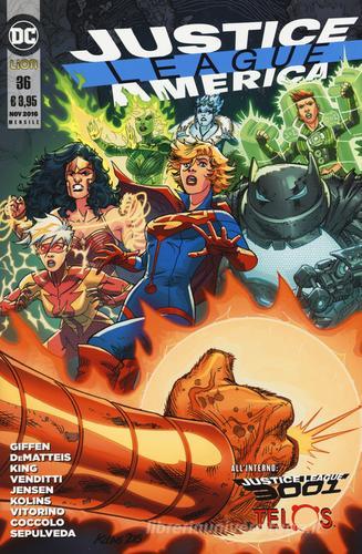 Justice League America vol.36 di Keith Giffen, Jean Marc DeMatteis edito da Lion