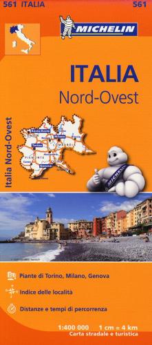 Italia Nord-Ovest 1:400.000 edito da Michelin Éditions