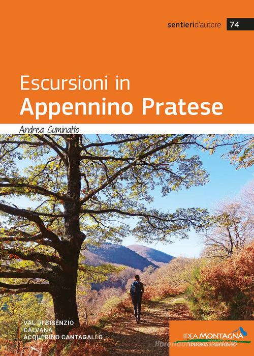 Escursioni in Appennino Pratese. Val di Bisenzio, Calvana, Acquerino Cantagallo di Andrea Cuminatto edito da Idea Montagna Edizioni