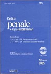 Codice penale e leggi complementari. Con CD-ROM edito da Edizioni Giuridiche Simone