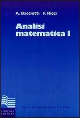 Analisi matematica 1 di Andrea Bacciotti, Fulvio Ricci edito da Liguori