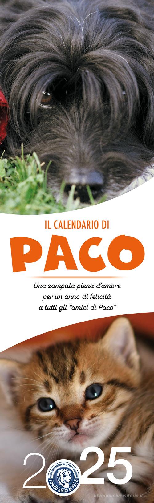 Calendario di Paco 2025 di Diana Lanciotti edito da Paco Editore