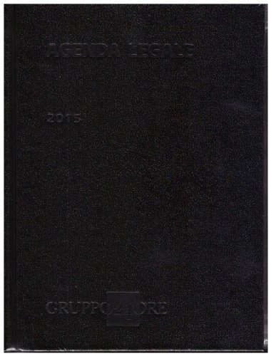 Agenda legale 2015 Minor. Colore nero edito da Il Sole 24 Ore Pirola