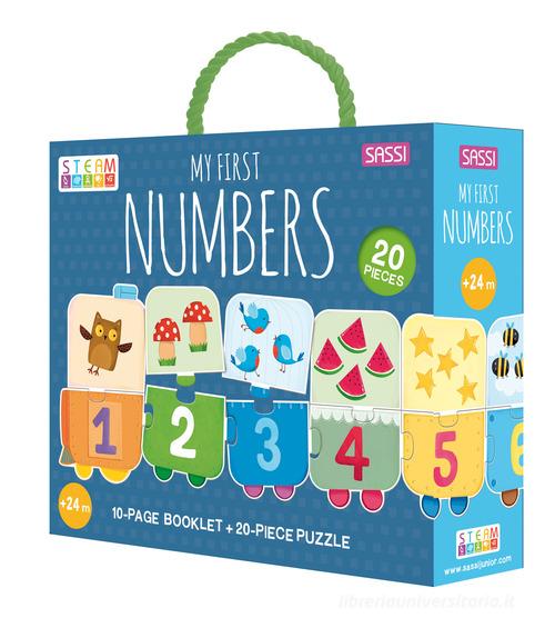 My First Numbers. Ediz. a colori. Con puzzle di Matteo Gaule edito da Sassi