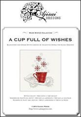 Cup full of wishes. Cross stitich and blackwork design (A) di Valentina Sardu edito da Marcovalerio