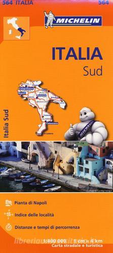 Italia Sud 1:400.000 edito da Michelin Italiana