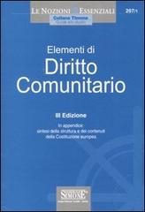 Elementi di diritto comunitario edito da Edizioni Giuridiche Simone