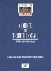 Codice dei tributi locali. Disciplina della fiscalità territoriale edito da Il Sole 24 Ore