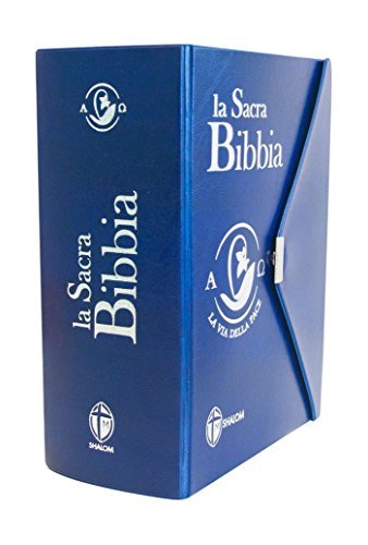 La Sacra Bibbia. La via della pace. Ediz. con bottoncino blu edito da Editrice Shalom