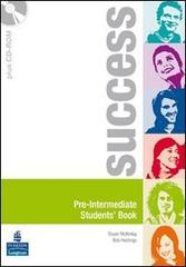 Success. Elementary-Pre-intermediate. Activity book. Ediz. internazionale. Per le Scuole superiori edito da Pearson Longman