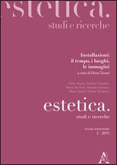 Estetica. Studi e ricerche (2015) vol.2 edito da Aracne