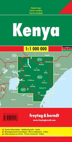 Kenya 1:1.000.000 edito da Freytag & Berndt