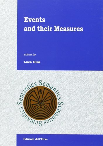 Events and their measures di Luca Dini edito da Edizioni dell'Orso
