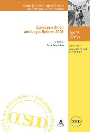 European union and legal reform 2009 edito da CLUEB