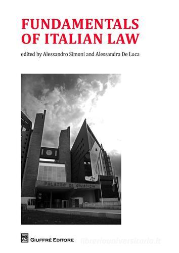 Fundamentals of italian law edito da Giuffrè