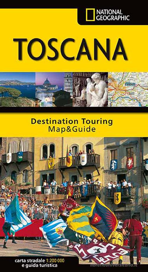 Toscana. Carta stradale e guida turistica. 1:200.000 edito da Libreria Geografica