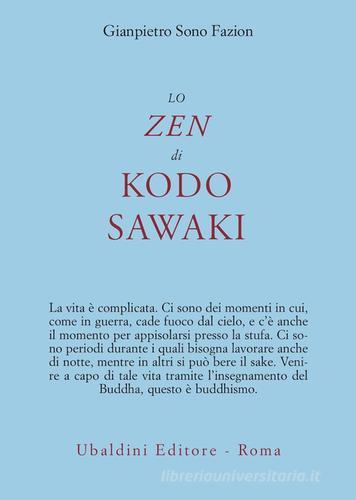 Lo zen di Kodo Sawaki di Gianpietro Sono Fazion edito da Astrolabio Ubaldini