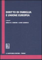 Diritto di famiglia e Unione europea edito da Giappichelli