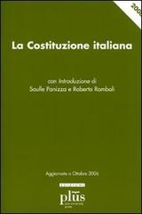 La Costituzione italiana edito da Plus