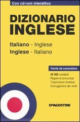 Dizionario inglese. Italiano-inglese, inglese-italiano. Con CD-ROM edito da De Agostini