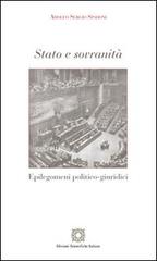 Stato e sovranità di Adolfo S. Spadoni edito da Edizioni Scientifiche Italiane