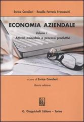 Economia aziendale. Estratto vol.1 di Enrico Cavalieri, Rosella Ferraris Franceschi edito da Giappichelli