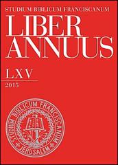 Liber annuus 2015. Ediz. italiana, inglese e tedesca edito da TS - Terra Santa