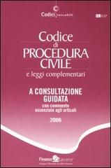 Codice di procedura civile e leggi complementari edito da Finanze & Lavoro