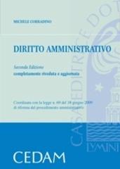 Il diritto amministrativo di Michele Corradino edito da CEDAM