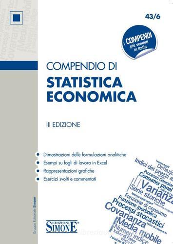 Compendio di statistica economica edito da Edizioni Giuridiche Simone
