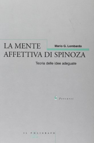 La mente affettiva di Spinoza. Teoria delle idee adeguate di Mario G. Lombardo edito da Il Poligrafo