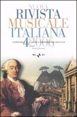 Nuova rivista musicale italiana (2006) vol.4 edito da Rai Libri