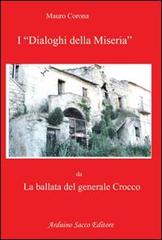 I dialoghi della miseria di Mauro Corona edito da Sacco