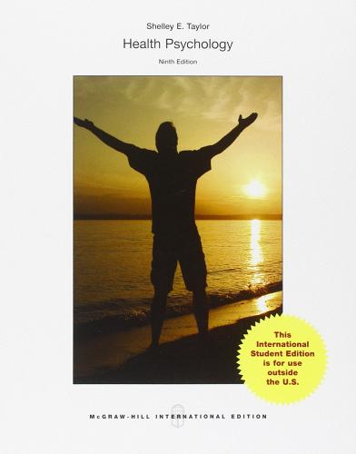 Health psychology di Shelly E. Taylor edito da McGraw-Hill Education