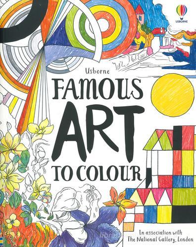 Famous art to colour. Ediz. a colori di Susan Meredith edito da Usborne