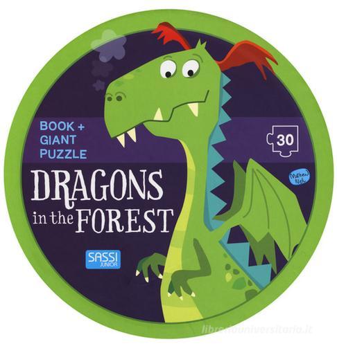 Dragons in the forest. Ediz. a colori. Con puzzle gigante di Matteo Gaule edito da Sassi