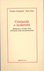 Cristianità e modernità di Giorgio Campanini, Paolo Nepi edito da AVE