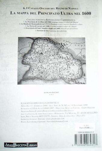 Catasti onciari del regno di Napoli: la mappa del principato ultra nel 1600 edito da ABE (Avellino)