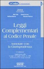 Leggi complementari al codice penale annotate con la giurisprudenza edito da Edizioni Giuridiche Simone
