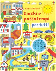 Giochi e passatempi per tutti. Con adesivi. Ediz. illustrata di Rebecca Gilpin, Erica Harrison edito da Usborne