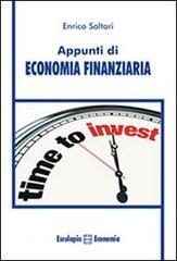 Appunti di economia finanziaria di Enrico Saltari edito da Esculapio