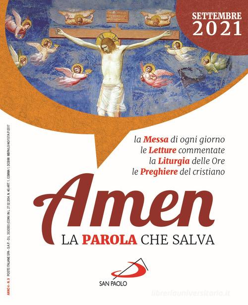 Amen. La parola che salva (2021) vol.9 edito da San Paolo Edizioni