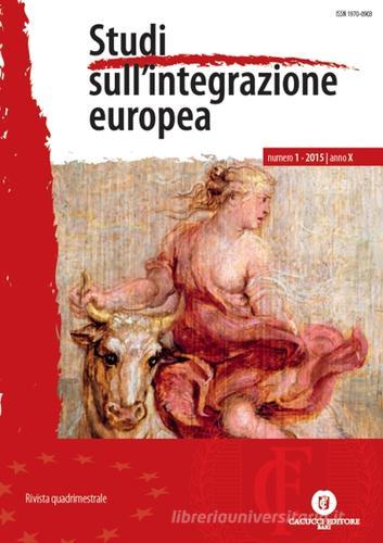 Studi sull'integrazione europea edito da Cacucci