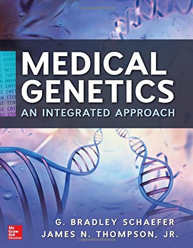 Medical genetics. Con CD-ROM di G. Bradley Schaefer, James Jr. Thompson edito da McGraw-Hill Education