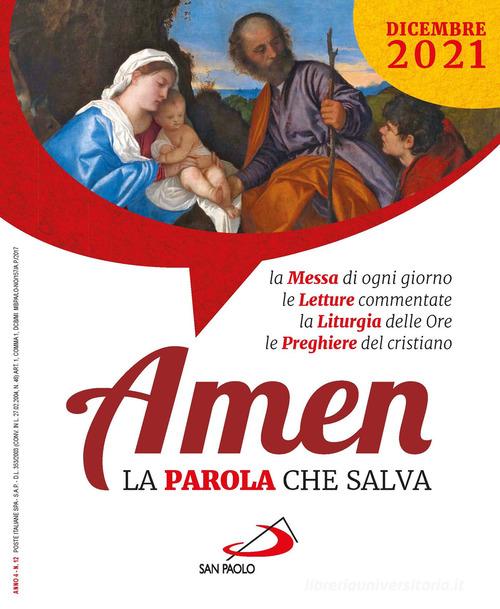 Amen. La parola che salva (2021) vol.12 edito da San Paolo Edizioni